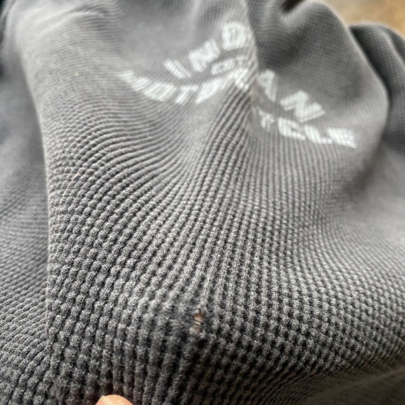 Indian Motorcycles  Long Sleeve Waffle Shirt - Picture 6 of 6
